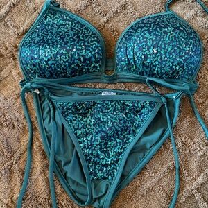 VENUS Sparkling Teal Bikini